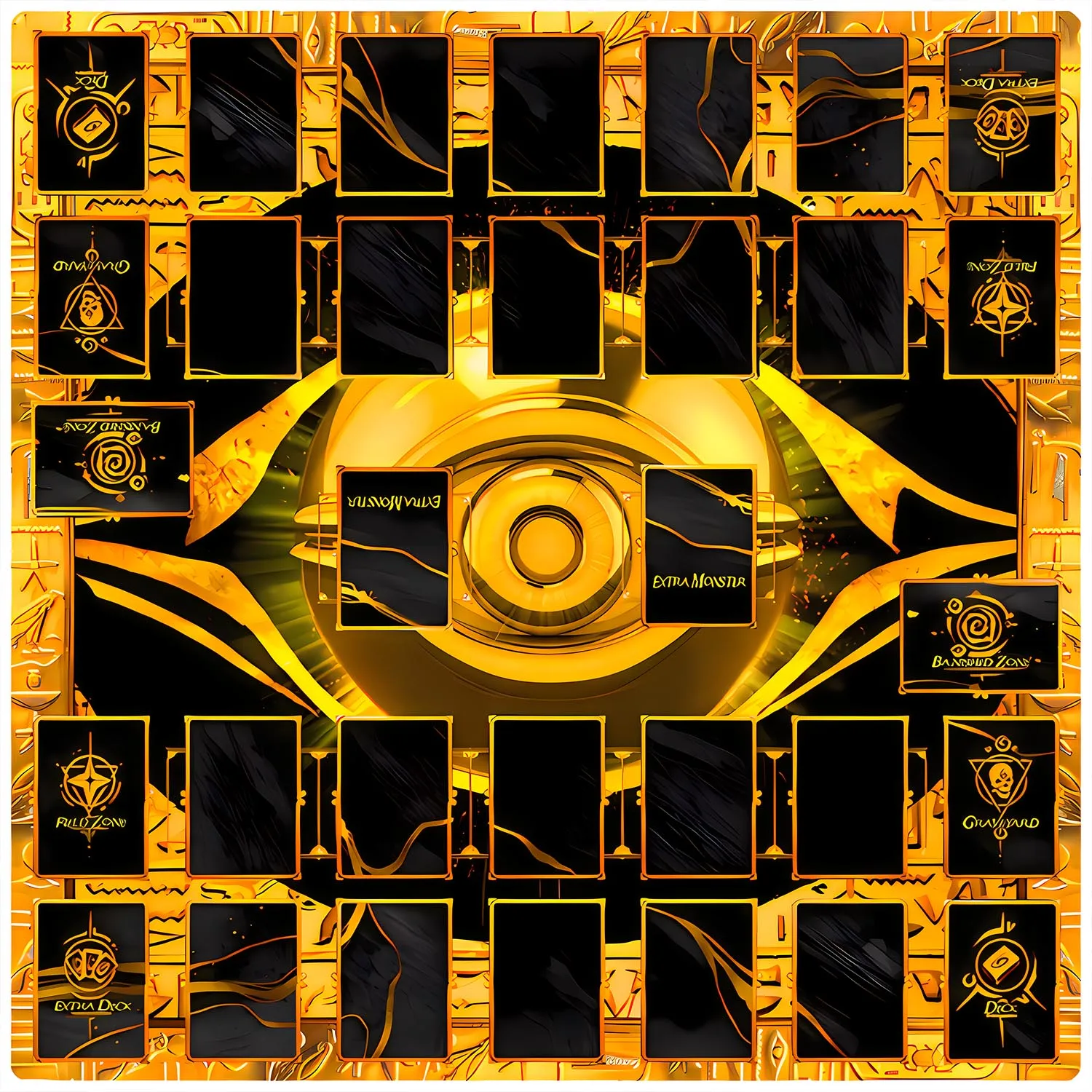 Yugioh Cards, Anime Trading Card Mat-For Yu-Gi-Oh Cards Playmat Single Double Person