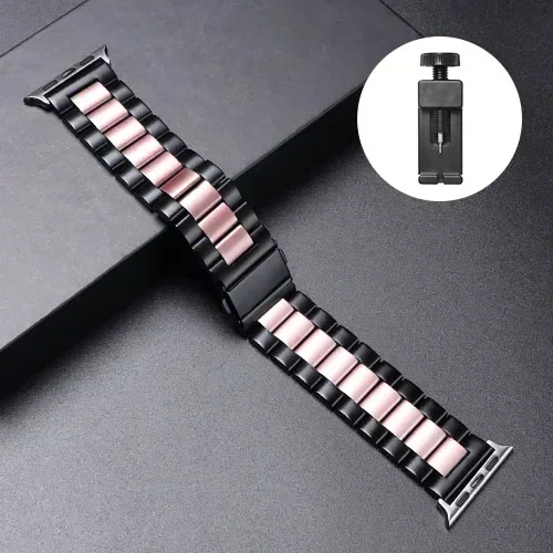 Premium Stainless Steel Metal Watch Strap