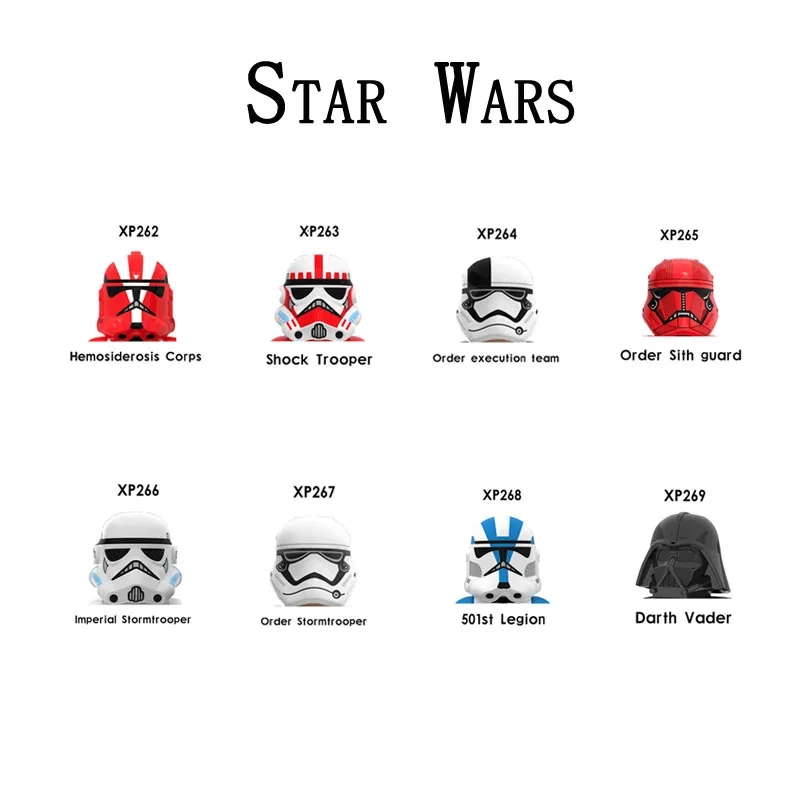 Kt1034 Building Blocks Hemoderosi Corps Brick Stormtrooper Figures Order Sethguard 501St Legion Darth Vader Shock Trooper