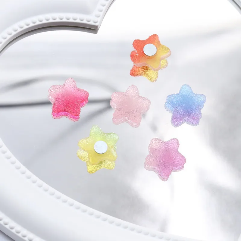 Fridge Magnet 10pcs Heart Star Shape Mix Colors Message Board Magnetic Refrigerator Sticker Home Kitchen Decoration