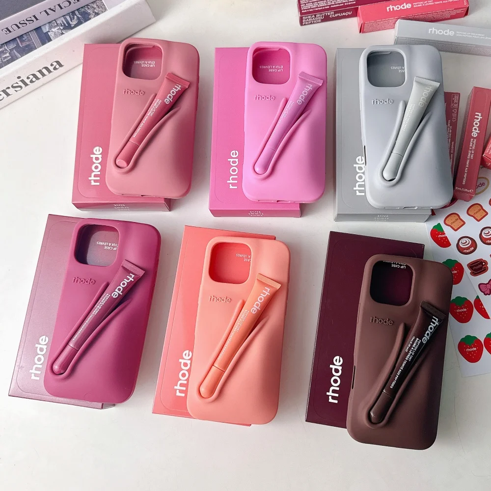rhode iPhone15ケース＋リップ espresso 日本未入荷】rhode iPhone ケース 15pro＋ ティント - メルカリ