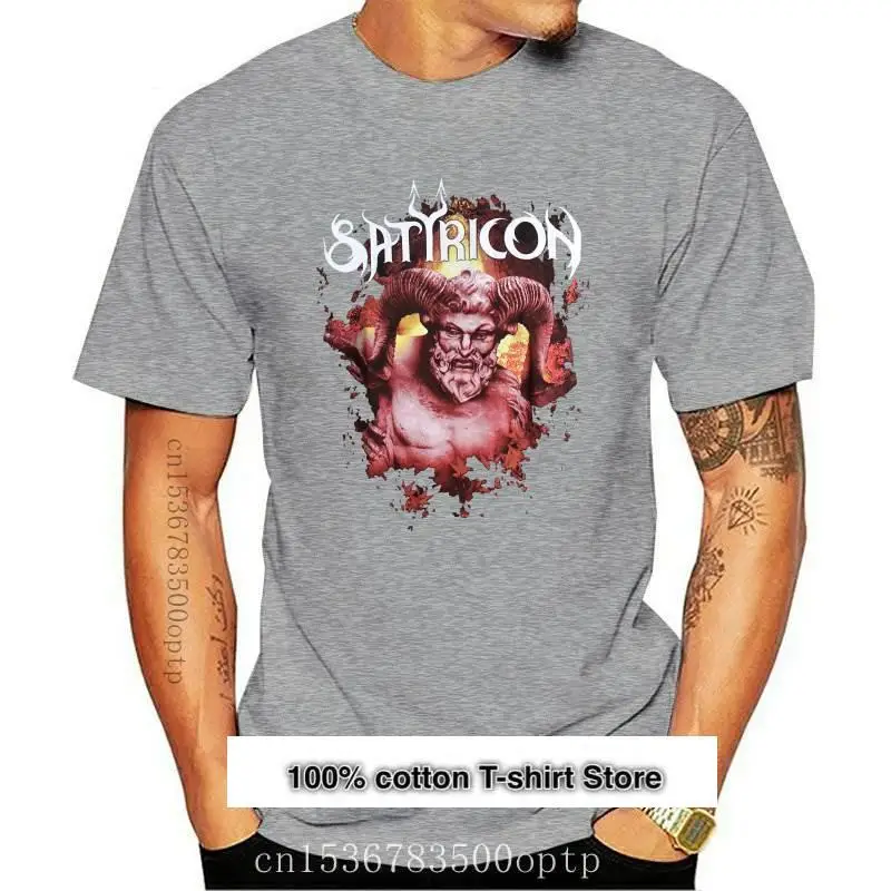 Camiseta Satyricon Para Hombre, Moda