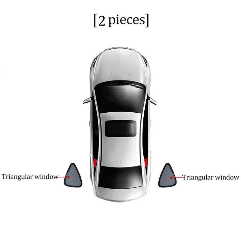 2PCS Triangular