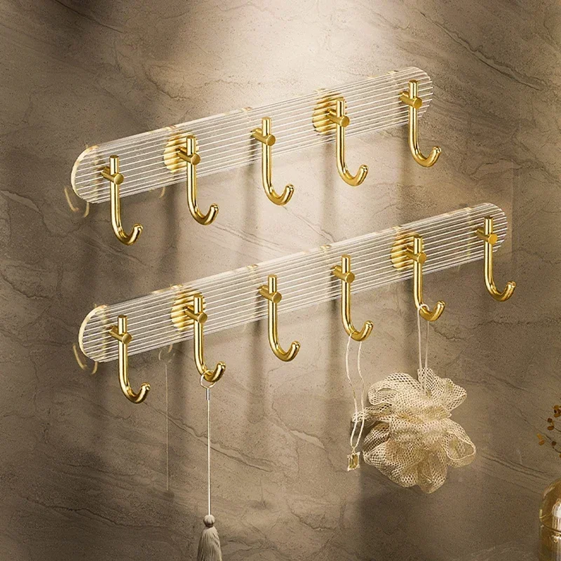 Bathroom Hooks Self-adhesive Towel Bag Holders Clothes Hanger self adhesive hooks multifunctional hooks towel holder self adhesive wall hooks