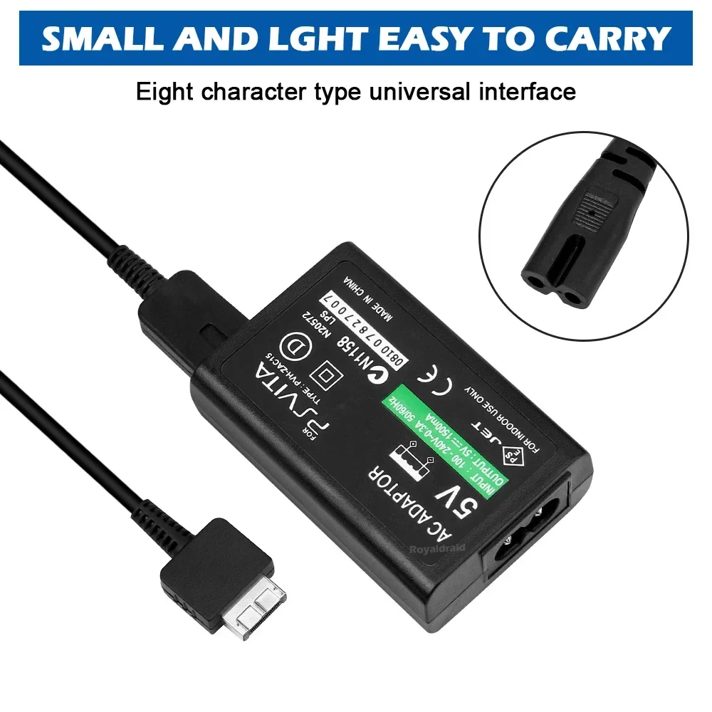 EU/US Plug Home Wall Charger AC Adapter Power Supply Cord for Sony PSP/PSV Host ACCU PSP1000/2000/3000 Supply Source and Game 5