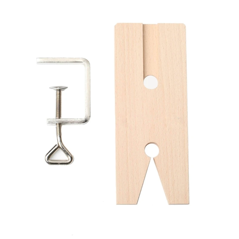 

Wooden Rings Clamp Vice Workbench Jewellers Manufacturing Processing Tool