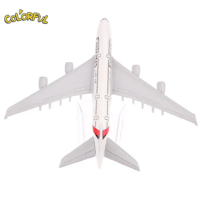 

16cm 1:400 Metal Aircraft Replica Emirates Airlines A380 Airplane Diecast Model Aviation Plane Collectible Toys for Boys