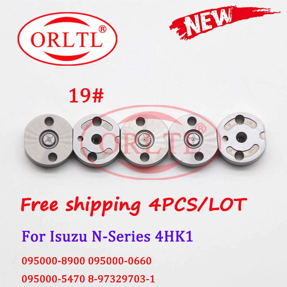 

4 PCS 095000-8900 Free shipping 095000-5470 Valve Orifice Plate Common Rail 095000-0660 Control Valve For Isuzu N-Series 4HK1