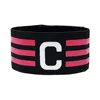 Captain Armband Team Leader Match Elastic Sleeve Badge Professional Adjustable Football Armband School Reward for Kids Adult 6