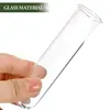 5pcs Glass Test Tube Propagation Stations Glass Propagation Hydroponics Vase Plant Terrarium Bottles Container Flower Holder 3