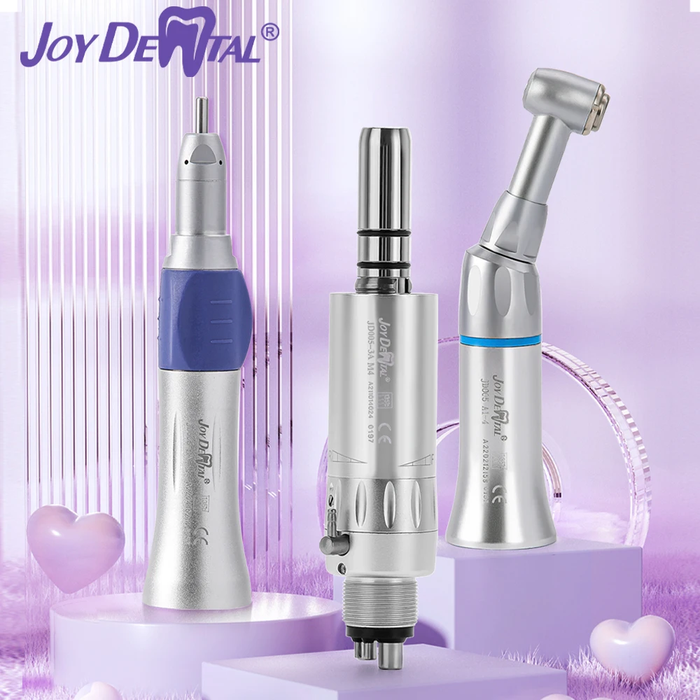 JOY 치과 저속 핸드피스 세트, 푸시 버튼, 오토 클레이브 가능, 135 °C, 2/4 홀, 에어 모터, 실험실이나 전자형에 적합, 옵션 AliExpress