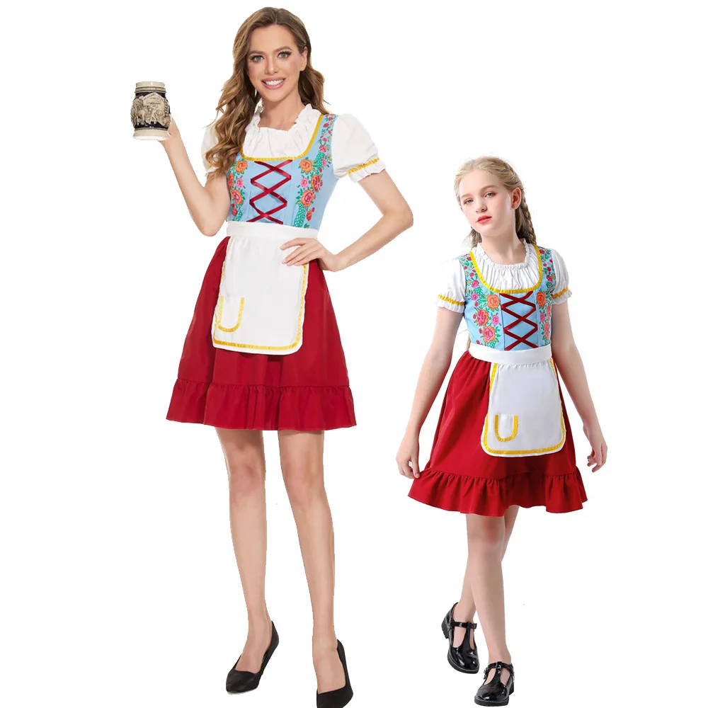 

German Beer Clothing National Style Waiter Dress Beer Girl Costume