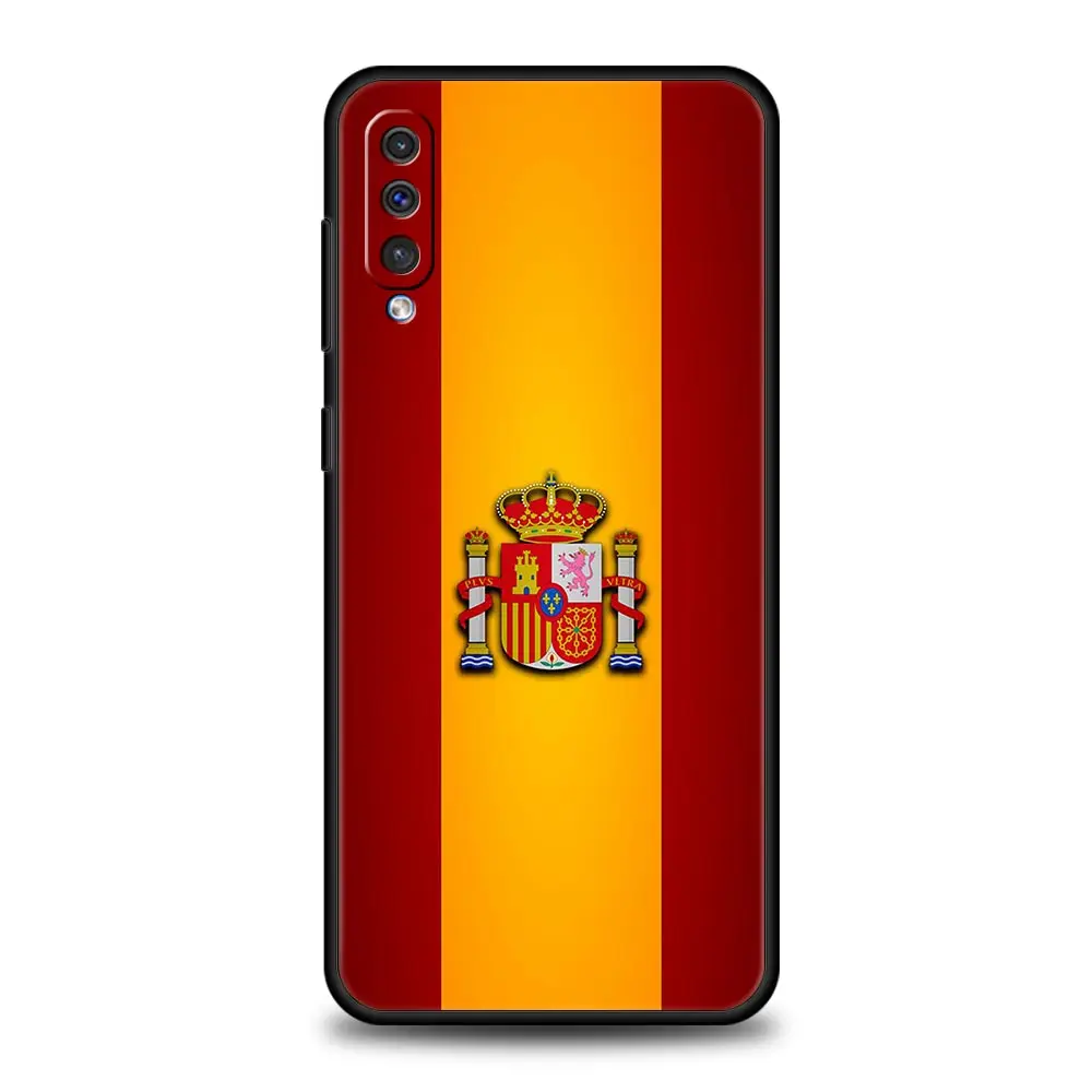 Vibrant Spain Flag Protective Phone Case