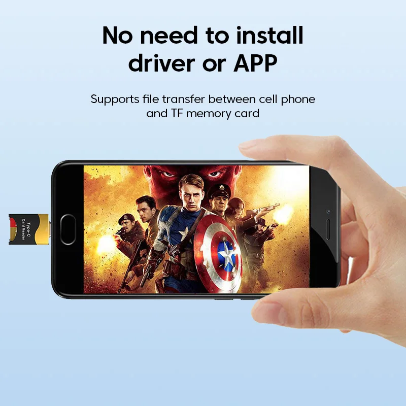 USB 3.0 OTG Type C To Micro-SD TF Adapter Cardreader High Speed Card Reader Smart Memory Card Reader For Huawei Samsung Laptop BEST SELLERS