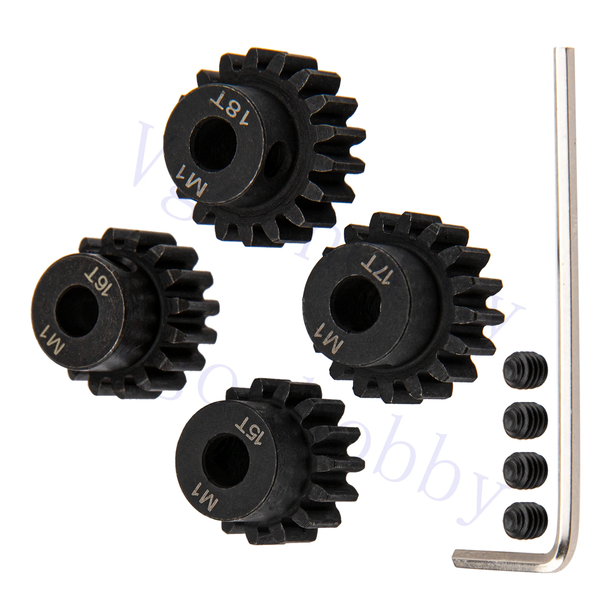 Set Di Ingranaggi Pignone 10 Pezzi, Set Di Ingranaggi Motore In Acciaio - Foto 7