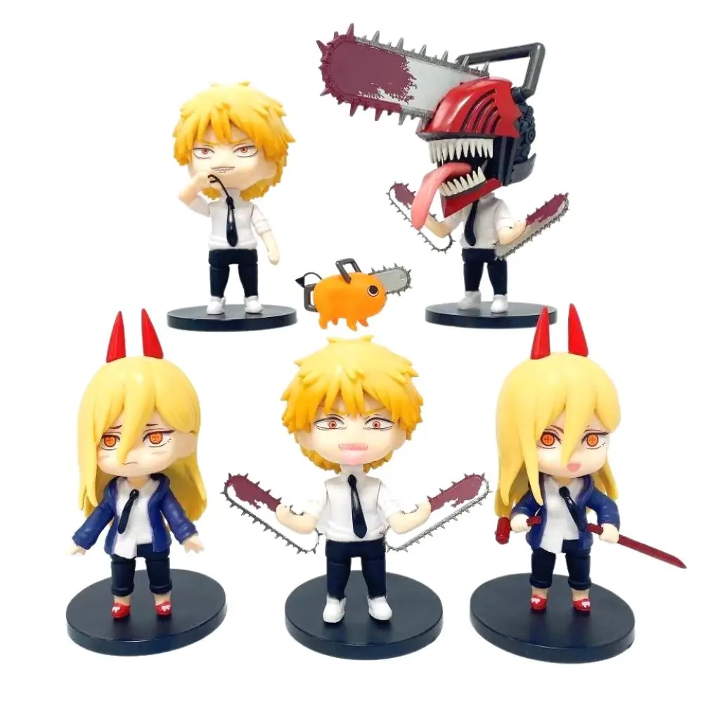 Buy Chainsaw Man Different Characters Themed Action Figures (Set of 6