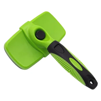 Easy & Safe Detangler Brush Pet Dematting Tool Skin Friendly Grooming Cat Brush Pet Supplies Accessories Hair Brush Puppy Brush 5