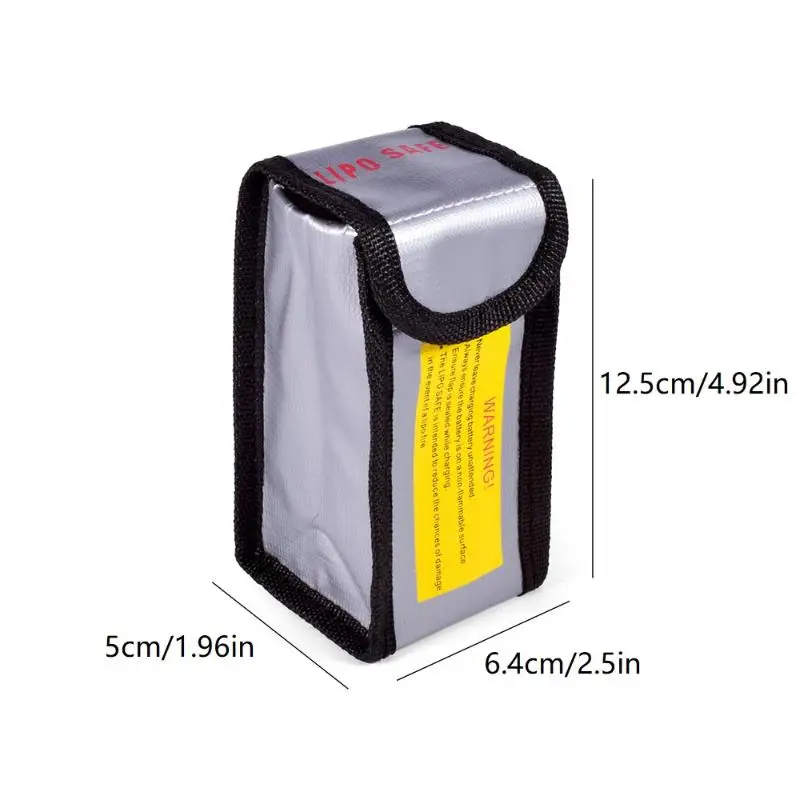 Sac de Sécurité pour Batterie Lipo Ignifuge Anti-Explosion
