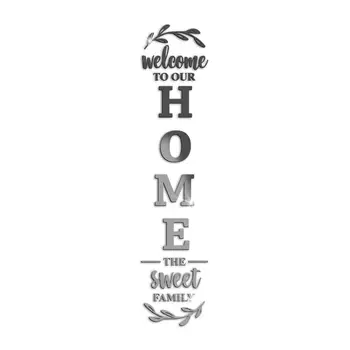 מדבקת HOME - שחור