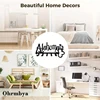 Key Hooks for Wall Decoration,Alohomora Magic Theme Wall Mounted Hooks Metal Key Holder for Entryway Key Cabinet Kids Room Decor 6