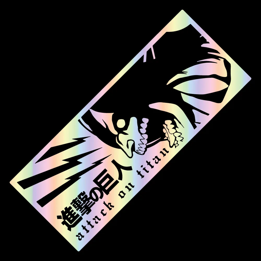 Japanese Anime Car Stickers For Rear Window Windshield Bumper Vinyl