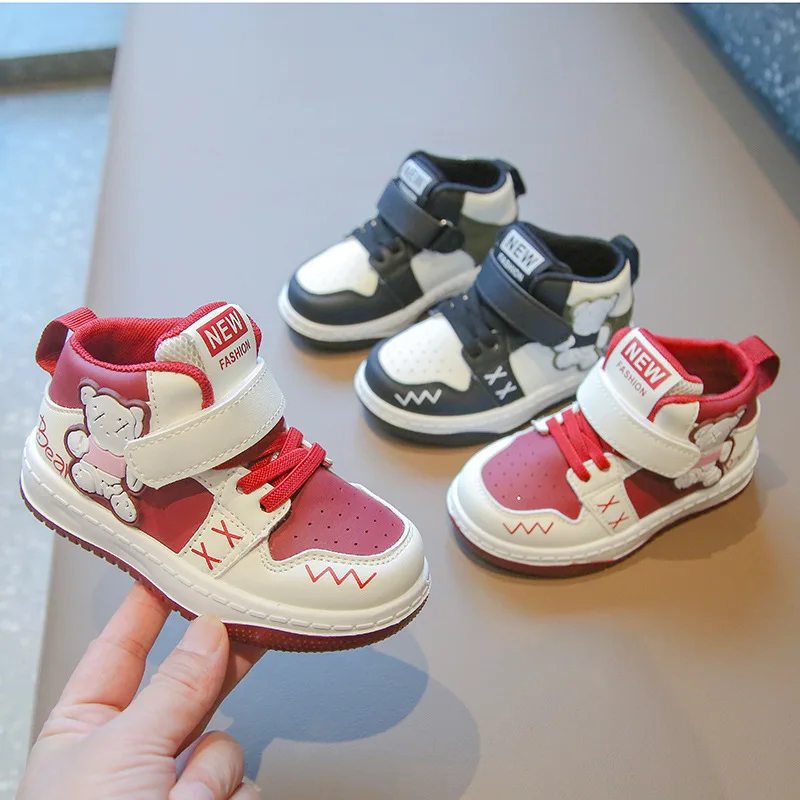 

Baby Shoe Causal Sneaker Fou Boy Kid Shoe for Girl Cartoon Boy Soft Soles Baby Board Shoe Anti-Slippery Tenis De Mujer Zapatos