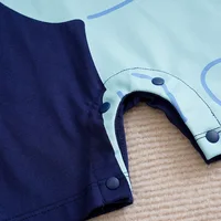 Newborn Clothes Cute Cartoon 3d Elephant Cotton Comfortable And Soft Summer Boys And Girls 0-18 Short Sleeved Baby Jumpsuit 6