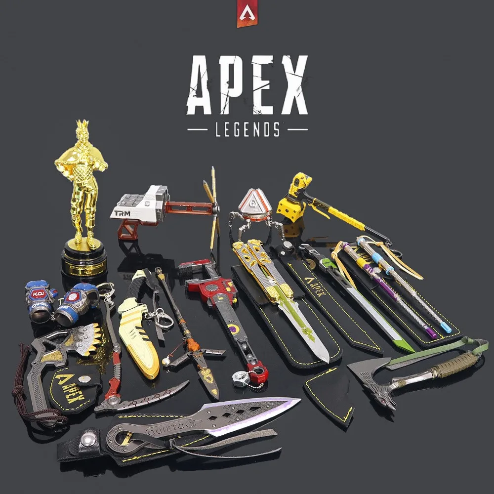 15pcs/set Apex Legends Heirloom Octane Weapon Kunai Anime Game