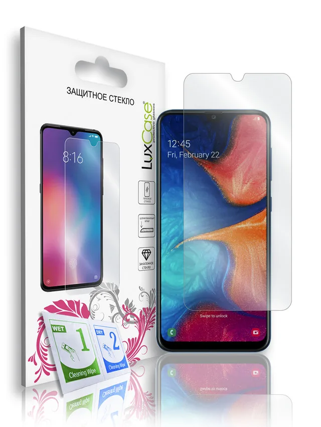 Защитное стекло Samsung Galaxy A20 / A30 A30s M30 M30s A50 A50s 2019 от LuxCase | Мобильные телефоны и