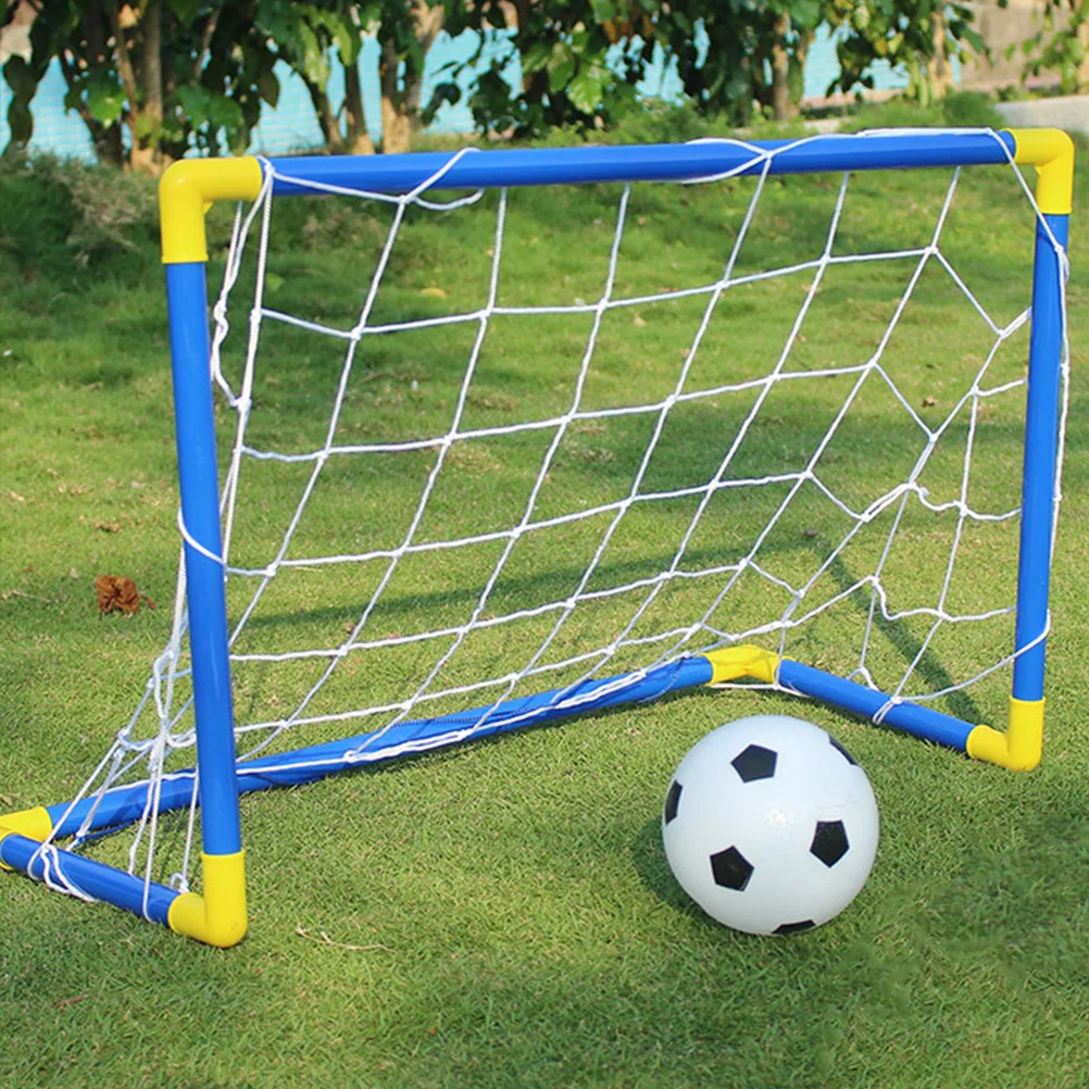 

Children's Football Goal Net Frame Foldable Indoor and Outdoor Sports Toys Backyard Soccer Training Equipment Nets Small Goals