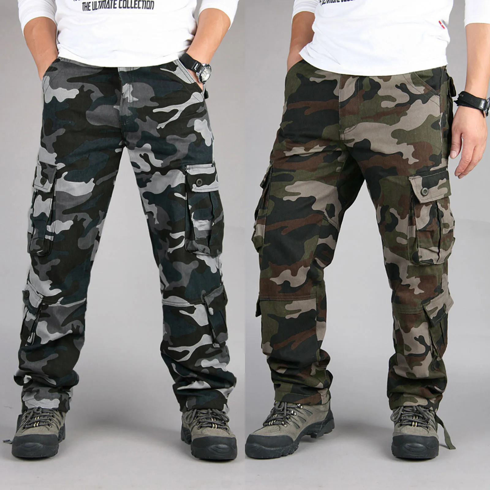 

Брюки-карго мужские камуфляжные, повседневные брюки в стиле хип-хоп, джоггеры, уличная одежда, модные городские комбинезоны