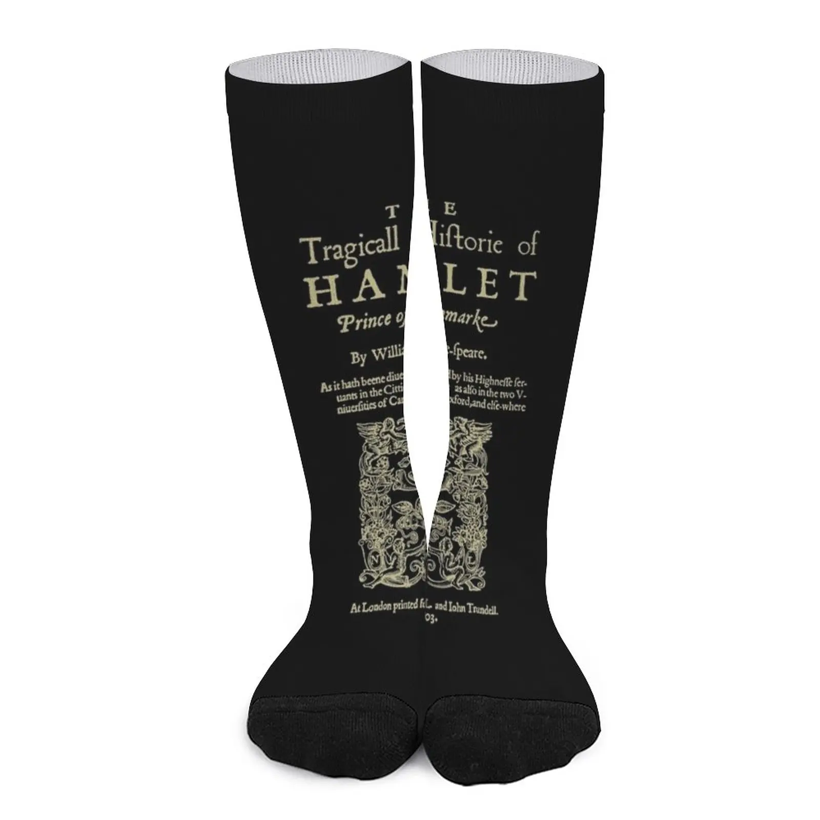 Shakespeare, Hamlet. Dark clothes version. Essential T-Shirt Socks luxury socks Christmas compression stockings Women