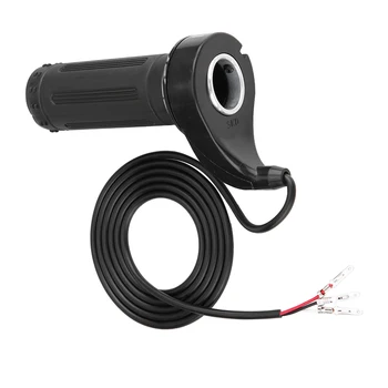 Scooter elettrico Ebike E-bike Moto Triciclo Twist Throttle Grip con 3 fili Hall Sensor Turn Handle Acceleratore 130 cm