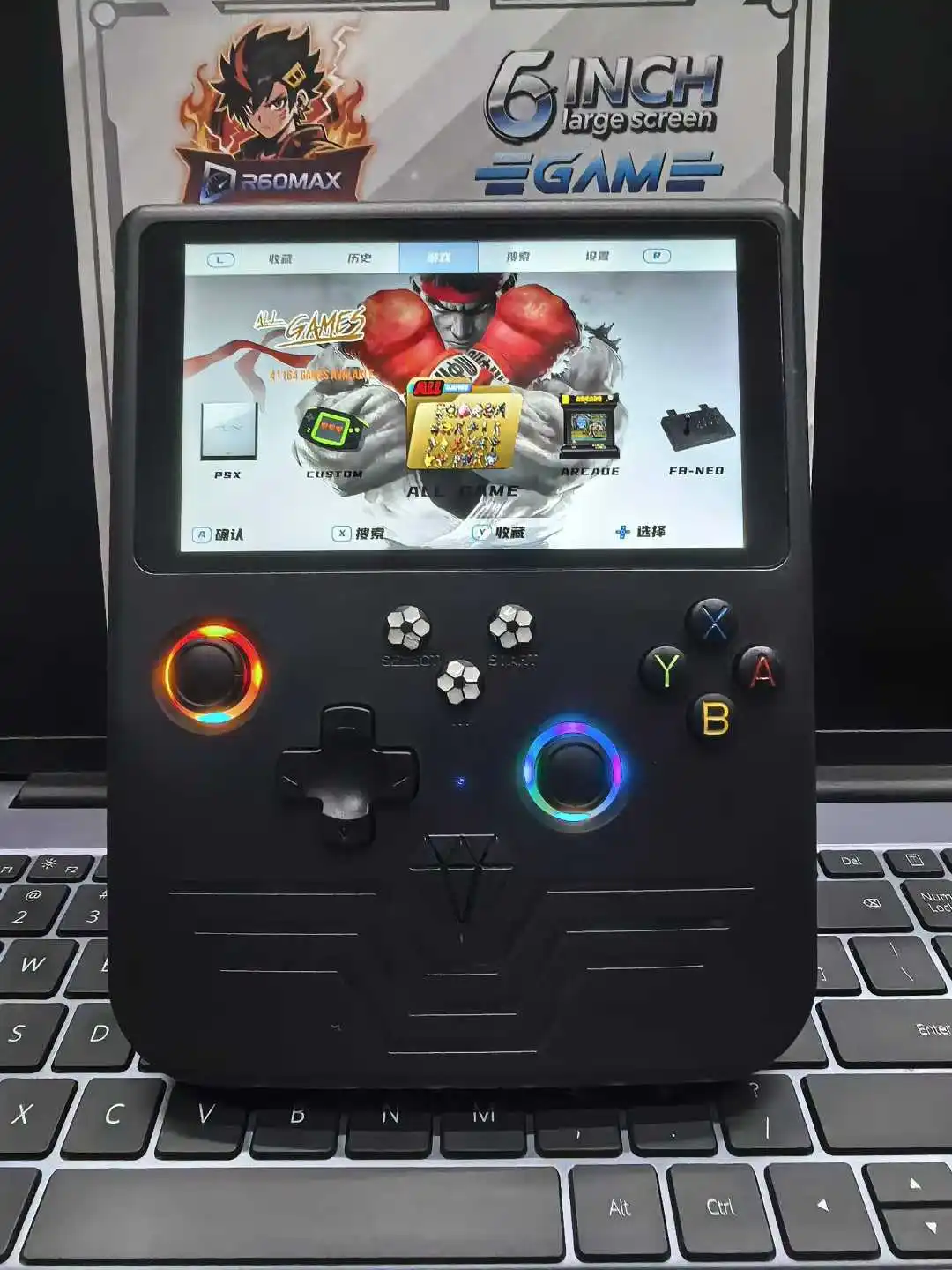 Retro Game Console Handheld With Linux System And Ips Screen_voghion.com