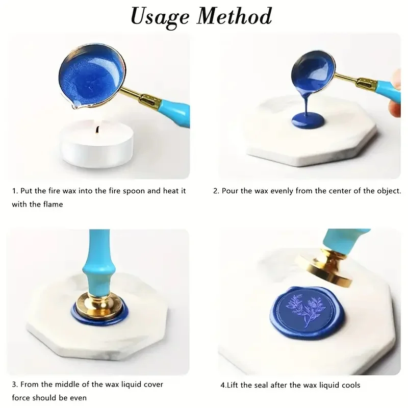 Wax Seal Stamp Kit Lacquered Sealing DIY Decoration For Wedding Valentine's Day Party Invitation Scrapbook Craft Gifts 17Pcs/set wax seal stamp lacquer seal set