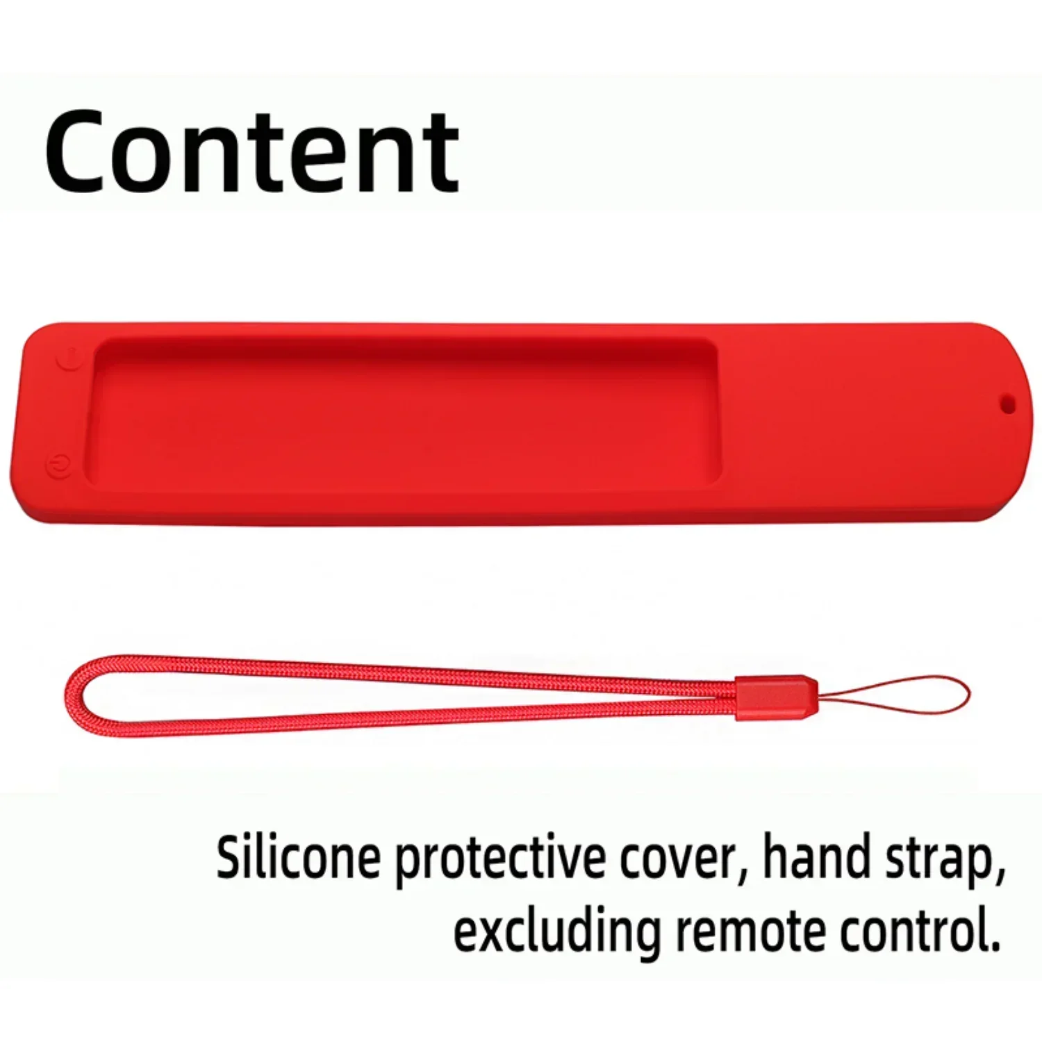 Silicone Protective Case with Lanyard Remote Control Case Cover Replacement for Xiaomi XMRM-19 for Xiaomi TV Q1/Q1E/A2/P1/P1E 2