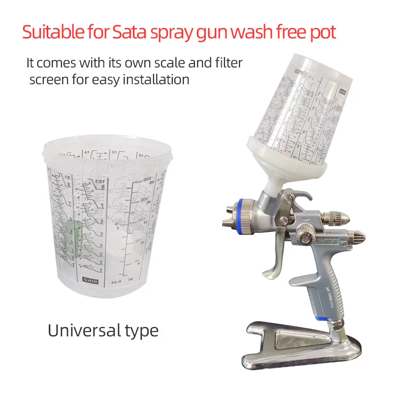 Suitable For Sata Airbrush Wash Free Pot 300ml Universal Type Paint