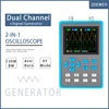 ZEEWEII DSO2512G 2.8 Inch Handheld Digital Oscilloscope 120M Bandwidth Dual Channel Oscilloscope Signal generator XYmode 1