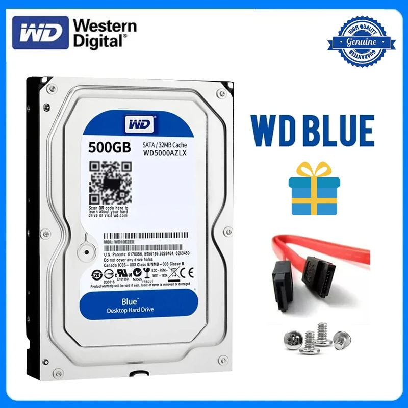 Western Digital Wd Blue 500gb Internal Hard Drive Disk 3 5 7200rpm 64m western-digital-wd-blue-500gb-internal-hard-drive-disk-3-5-7200rpm-64m