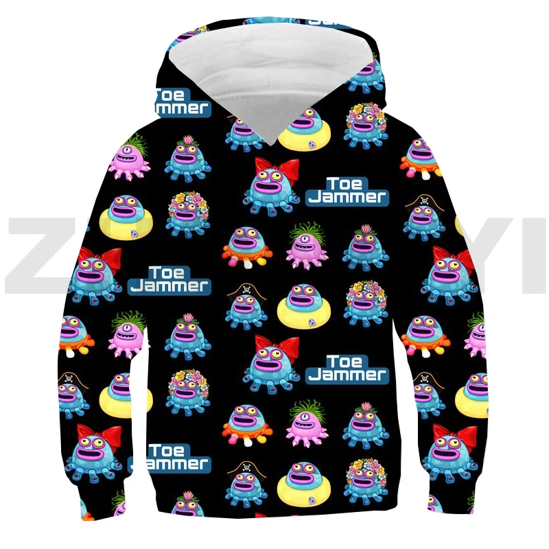 

Hot Game My Singing Monsters 3D Hoodies Boys Anime Clothes Kids Lounge Wear Girls Cartoon My Singing Monsters Printed Pullovers