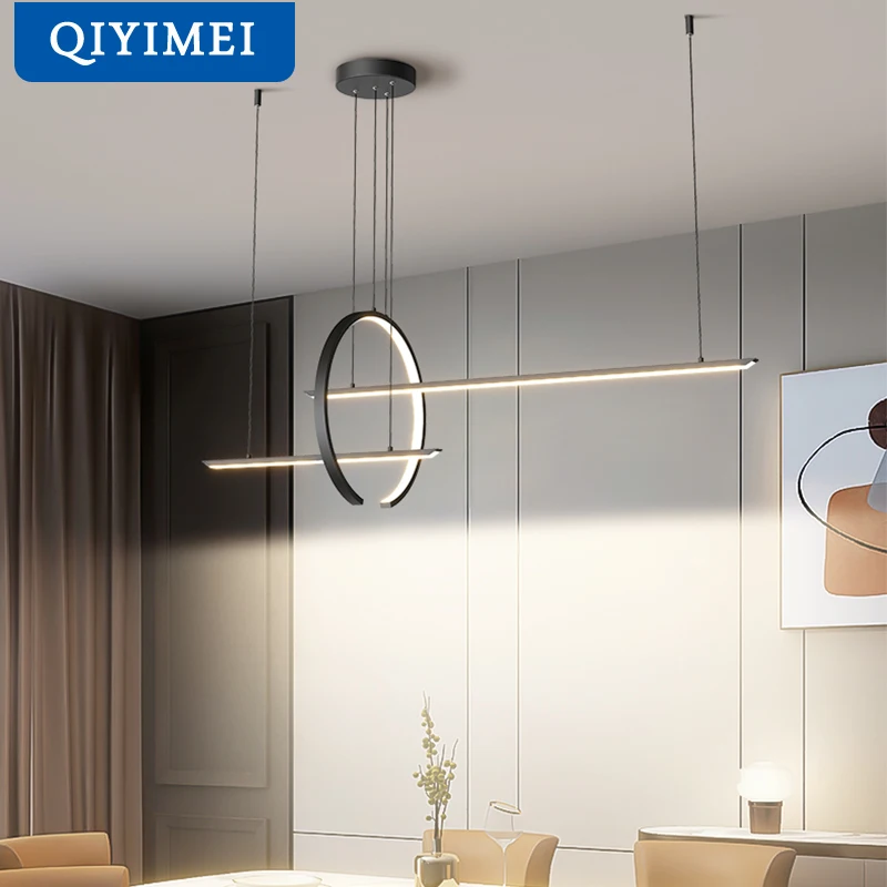 

QIYIMEI2023 new Lamp LED Pendant Light Island For Dinning Living Room Table Kitchen Bar Home Decor Lamps Indoor Pendant Lighting