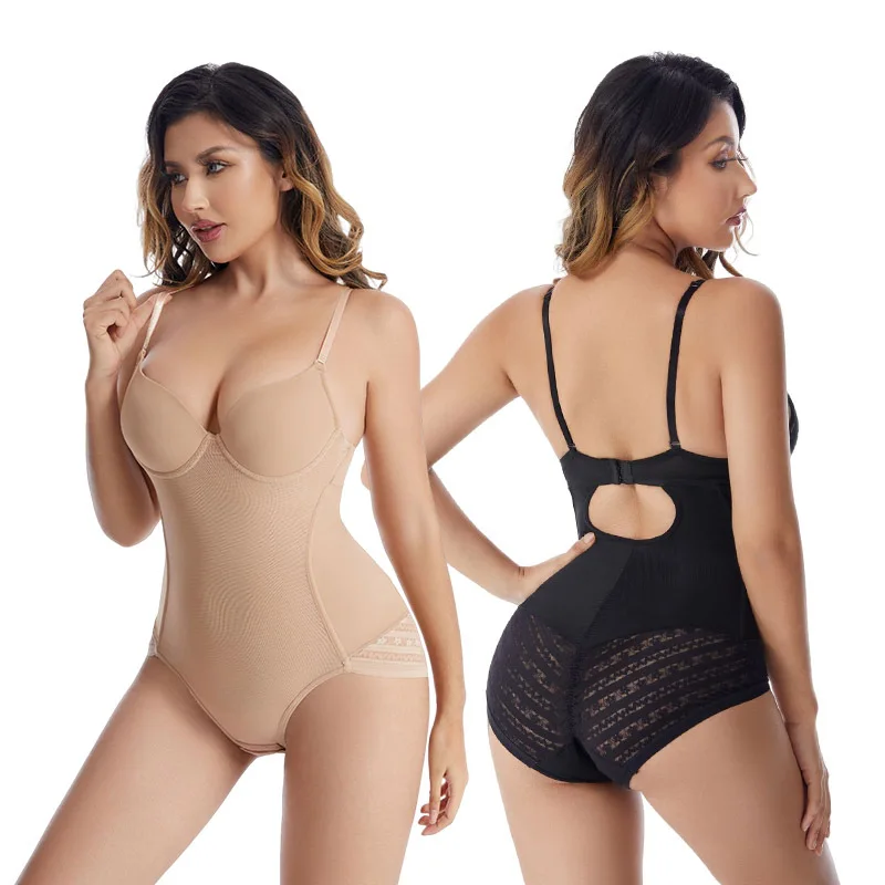 

Body Shapers Women Shaping Underwear Modeler Evening Gown Underwear Braces For Put Up Chest Girdling Bodysuit Polyester Fiber