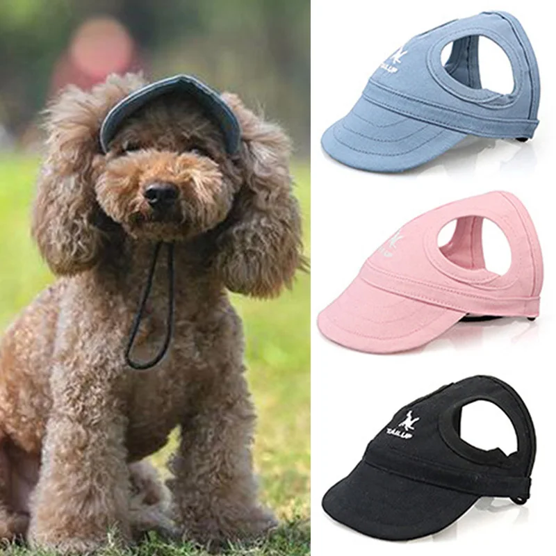 Dog Sun Hats Breathable Dog Baseball Caps Dog Hats Peaked Cap Sunproof
