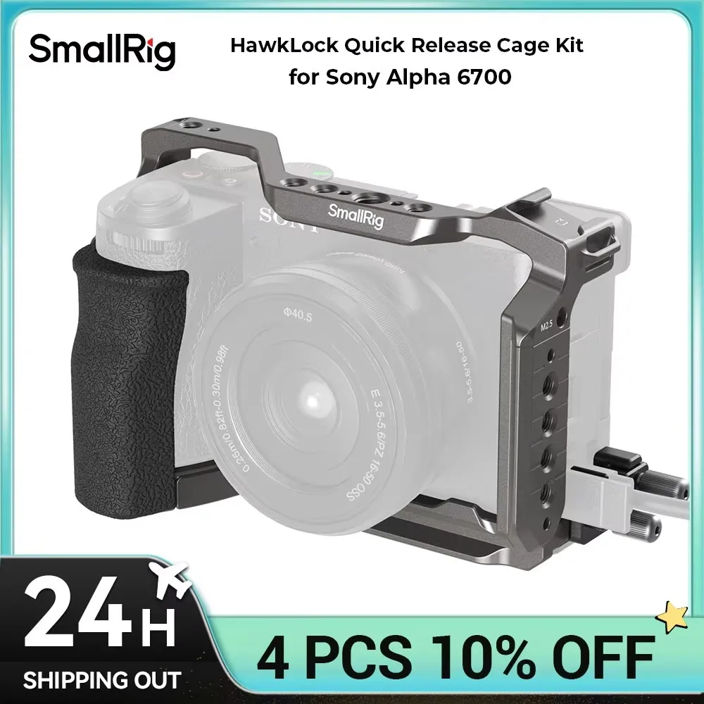SONY α6700 ILCE-6700 + Small Rig Cage Kit for Sony Alpha 6700 - SmallRig