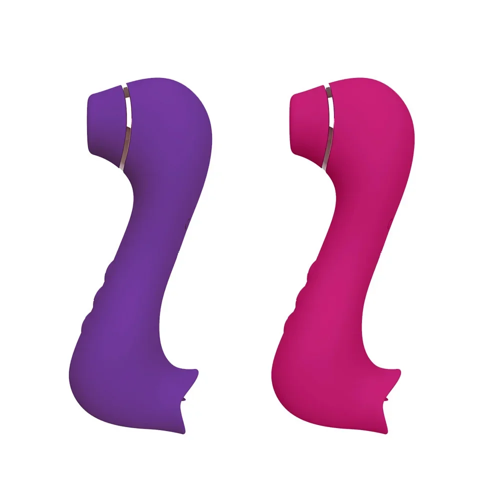 Female Sex Toy Vagina Sucking Vibrator Sucking Tongue Licking Vibrator Double-headed Female Masturbation Tool Breast Massager Clitoral Stimulator Satisfied for Woman