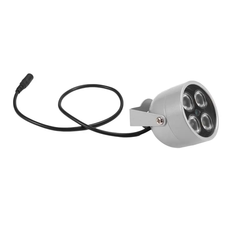 -[A51I 디지털]2X 4 어레이 LED 적외선 방수 야간 투시경 IR 조명기 조명 보조광 DC 12V 보안 카메라용