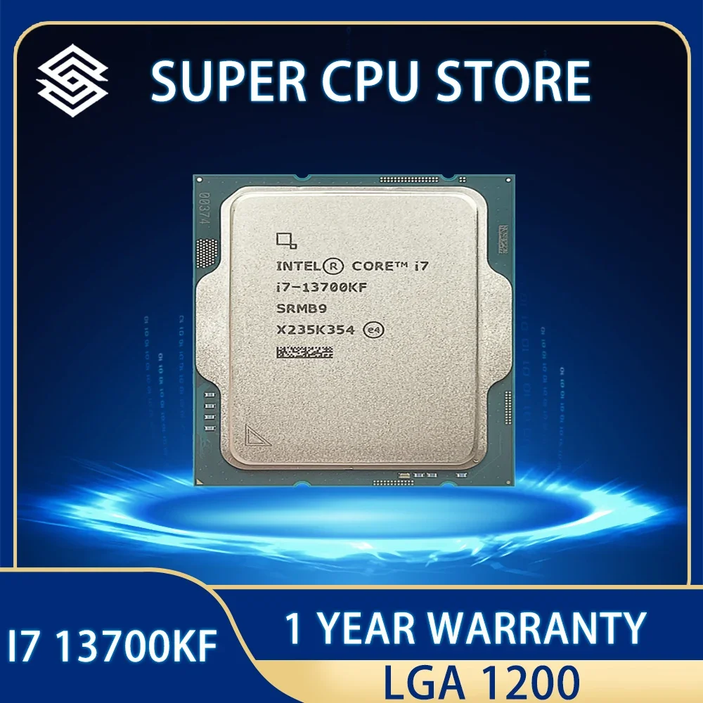 

Совершенно новый игровой Intel I7 13700KF для ПК, чип OEM, только процессор 10-го поколения, 16 ядер, 24 потока, разъем LGA1200