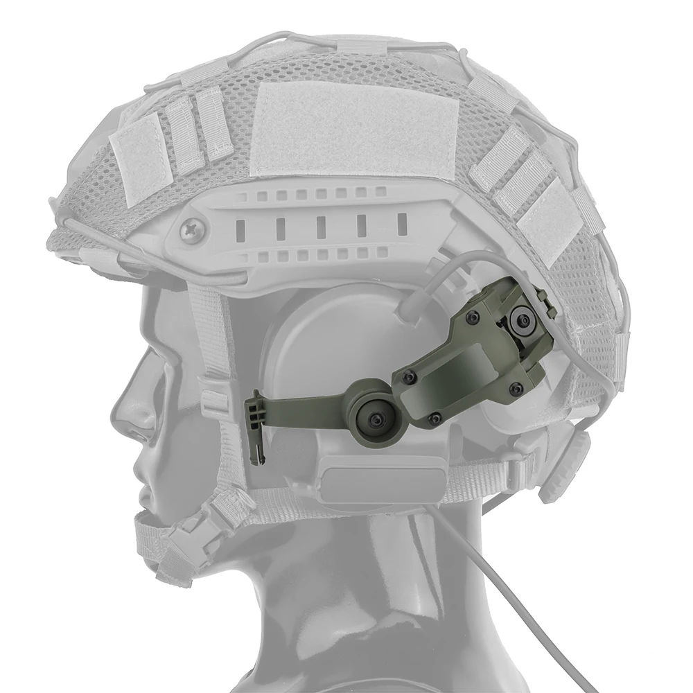 Arc core. Tactical Helmet Headphone Holders. Наушники милитари.