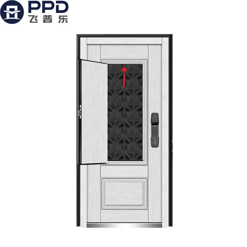 High Quality Exterior Double Entrance Security Door China Stainless Steel Security door 2