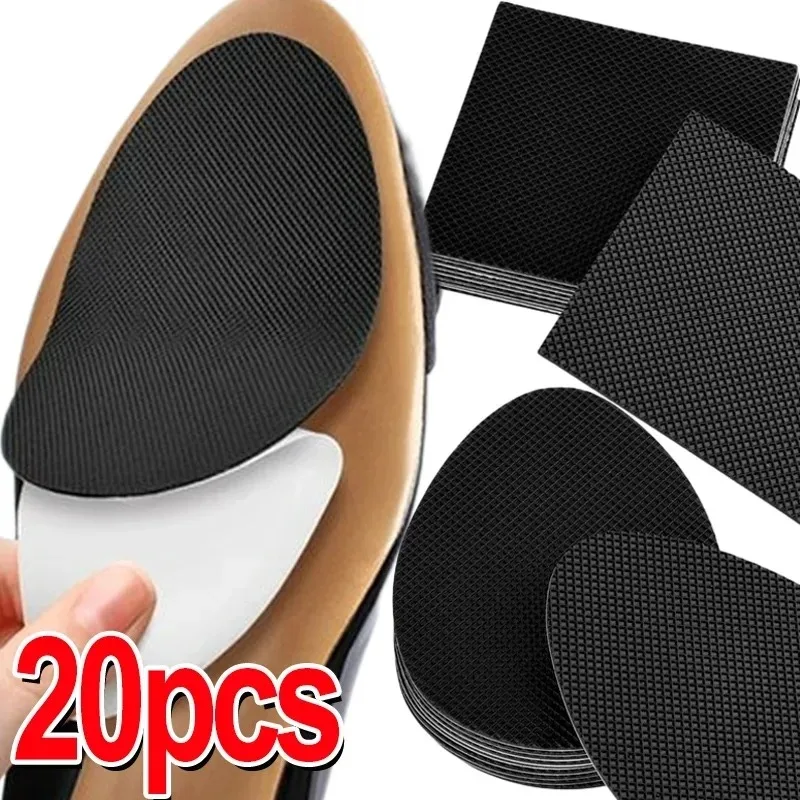 Anti-Slip Heel Sole Protector Shoe No-adhesive Sticker Pads for Women Shoes Repair High Heels Sandal Outsole Shoe Care Stickers